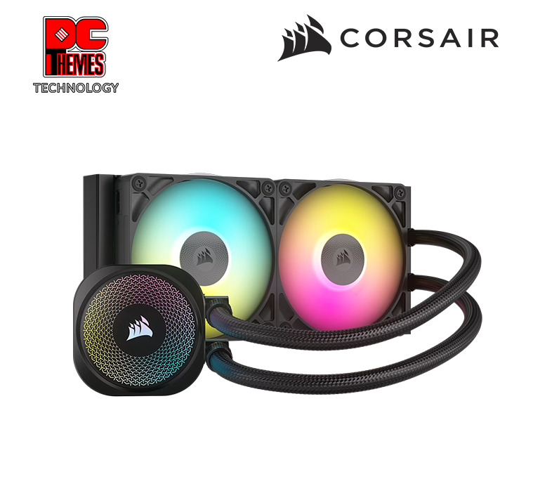 CORSAIR iCUE LINK TITAN 240 RX RGB Liquid CPU Cooler with RX120 RGB fans