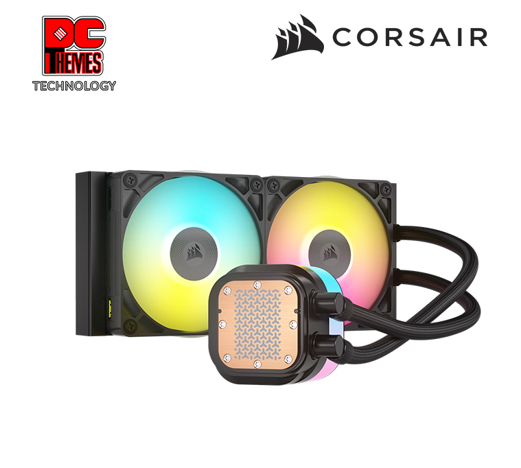 CORSAIR iCUE LINK TITAN 240 RX RGB Liquid CPU Cooler with RX120 RGB fans