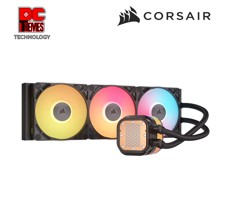 CORSAIR iCUE LINK TITAN 360 RX LCD Liquid CPU Cooler