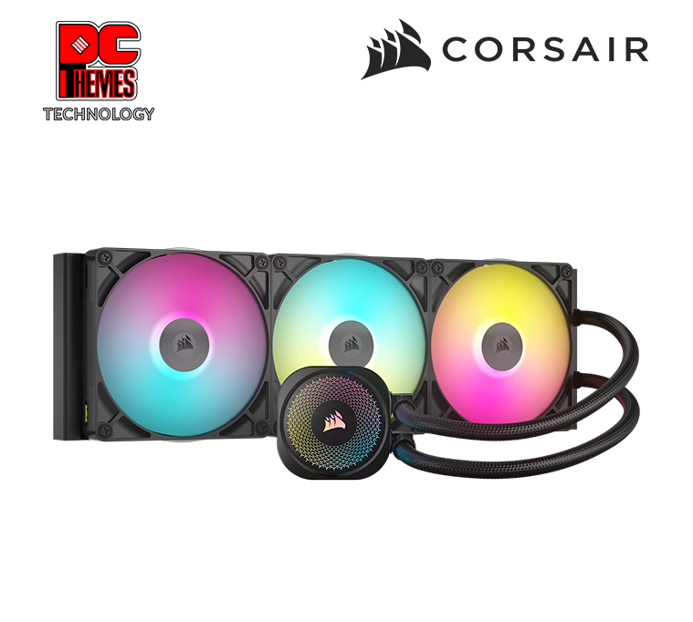 CORSAIR iCUE LINK TITAN 420 RX RGB Liquid CPU Cooler with RX140 RGB fans