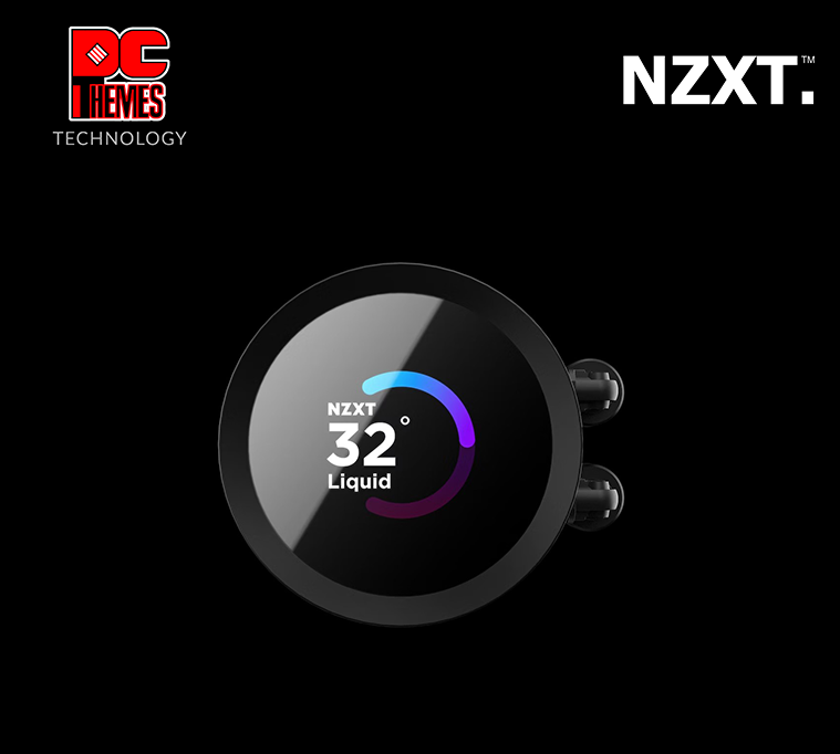 NZXT Kraken 240 240mm AIO Liquid Cooler with LCD Display - [Black]