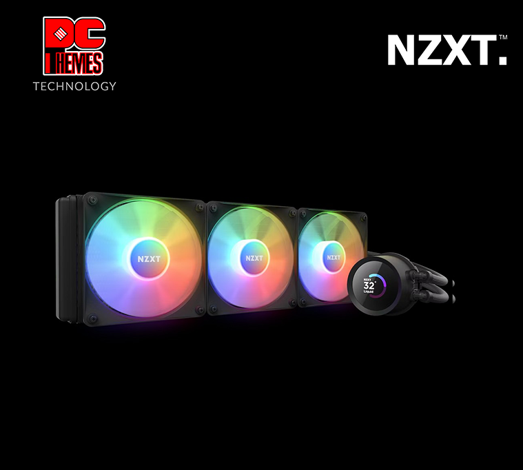 NZXT Kraken 360 RGB 360mm AIO Liquid Cooler with LCD Display and RGB Fans - [Black]