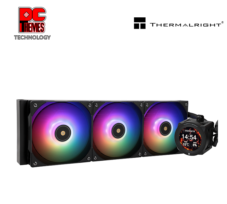THERMALRIGHT Core Vision 360 ARGB AIO Liquid Cooler - [Black]