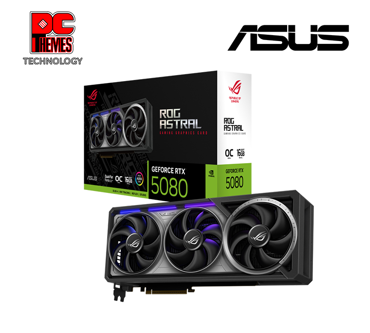 ASUS ROG Astral GeForce RTX™ 5080 16GB GDDR7 OC Edition Graphics Card