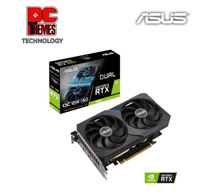ASUS GeForce RTX™ 3060 Dual 12GB OC V2 Graphics Card