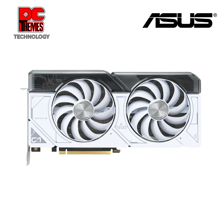 ASUS Dual GeForce RTX 4070 SUPER OC Edition 12GB GDDR6X Graphics Card - White
