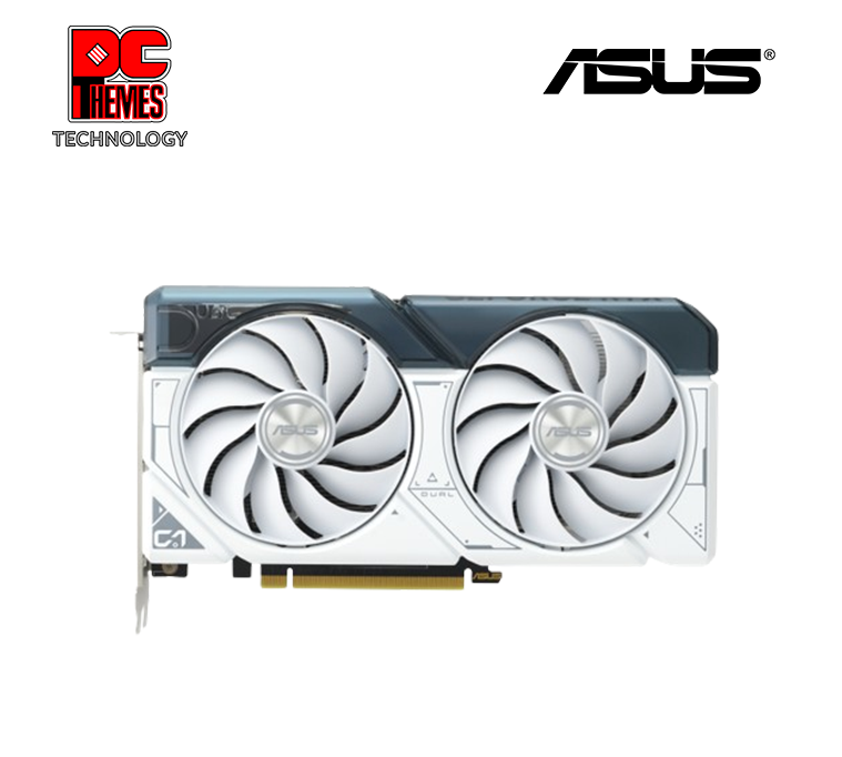 ASUS Dual GeForce RTX 4060 White OC Edition 8GB GDDR6 Graphics Card