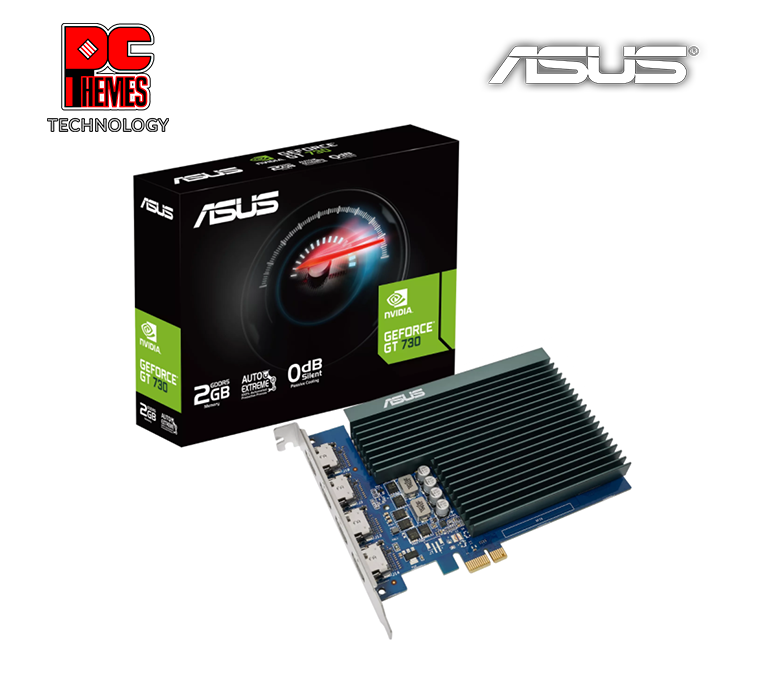 ASUS GT 730 2GB DDR5 Silent Graphics Card