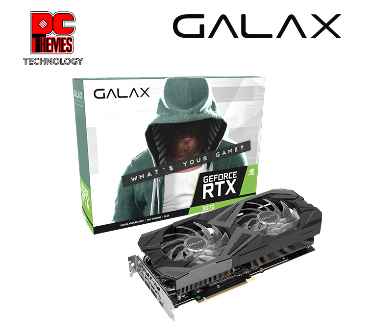 GALAX GeForce RTX® 3070 EX V3 LHR (1-Click OC) Graphics Card