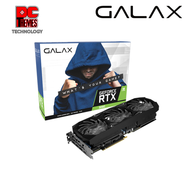 GALAX GeForce RTX™ 3080 SG 12GB (1-Click OC) LHR Graphics Card