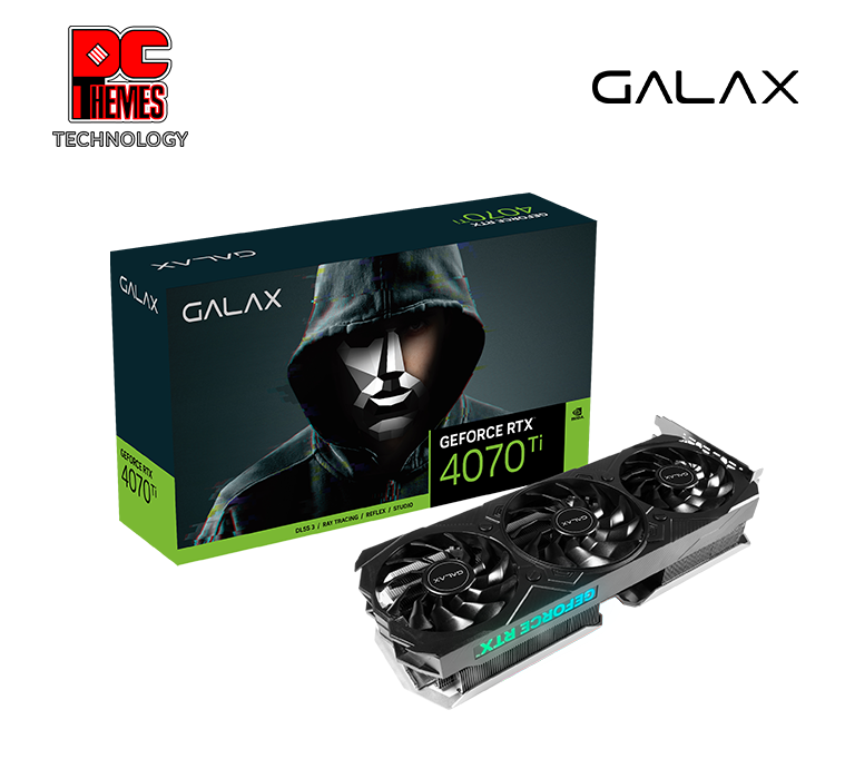 GALAX GeForce RTX 4070 Ti EX Gamer 1-Click OC Graphics Card