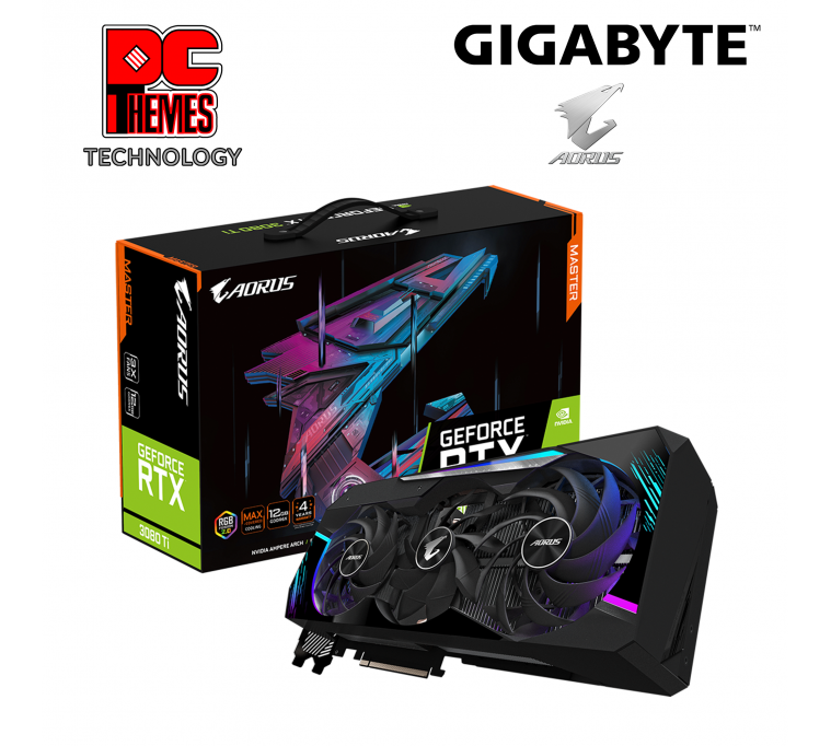GIGABYTE AORUS GeForce RTX™ 3080 Ti MASTER 12GB Graphics Card