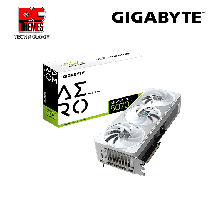 GIGABYTE GeForce RTX™ 5070 Ti AERO OC 16G Graphics Card