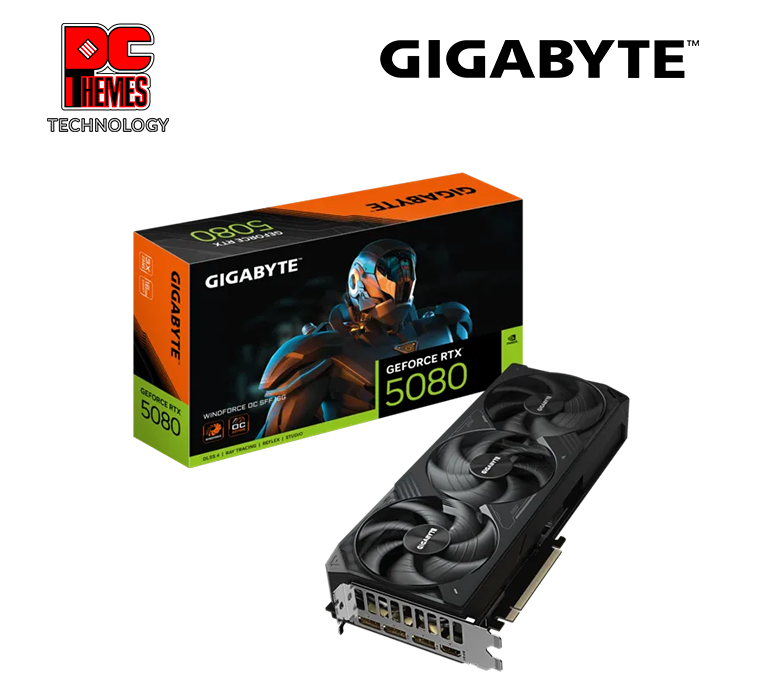 GIGABYTE GeForce RTX™ 5080 WINDFORCE OC SFF 16GB Graphics Card