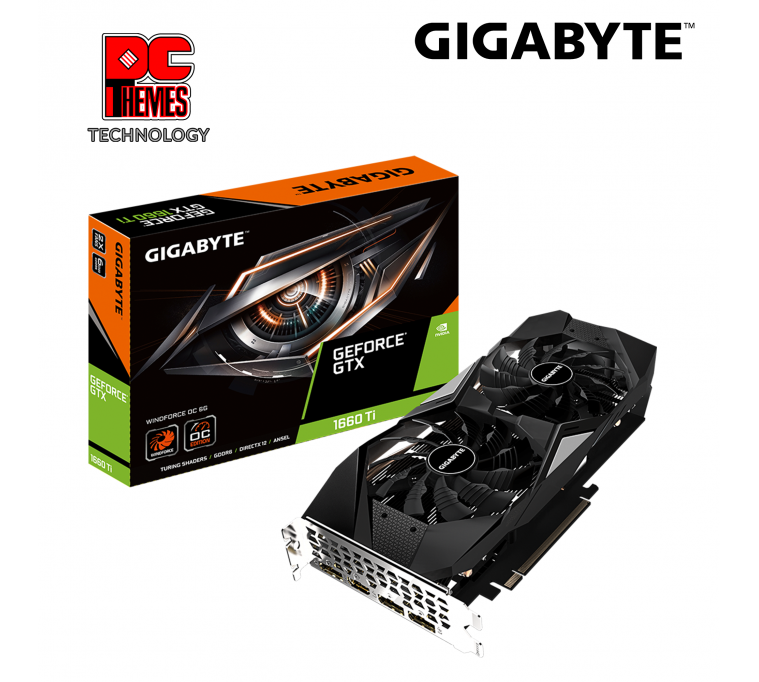 GIGABYTE GeForce® GTX 1660 Ti Windforce OC 6G Graphics Card