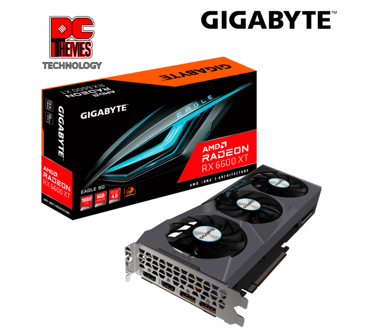 GIGABYTE RX 6600 XT EAGLE 8GB Graphics Card