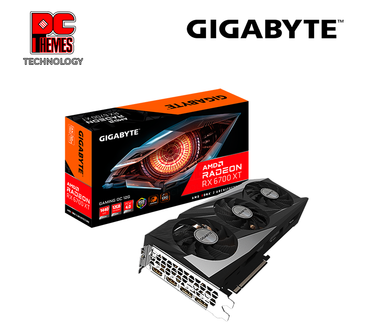 GIGABYTE RX 6700 XT Gaming OC 12GB Graphics Card