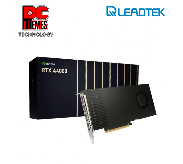 LEADTEK Nvidia RTX A4000 Quadro 16GB Graphics Card