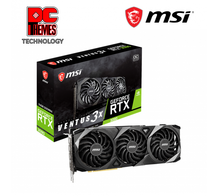 MSI GeForce RTX™ 3090 VENTUS 3X 24G OC Graphics Card