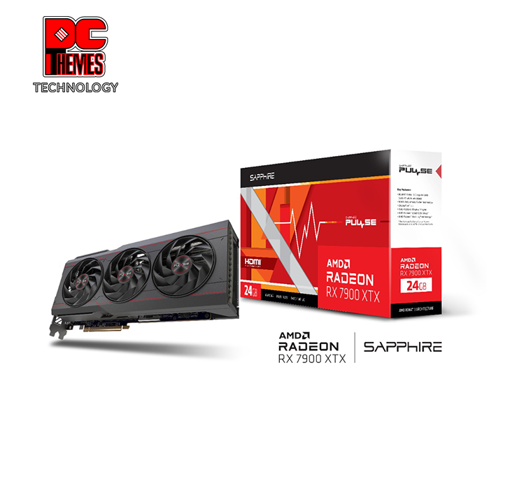 SAPPHIRE PULSE AMD Radeon™ RX 7900 XTX 24GB Graphics Card