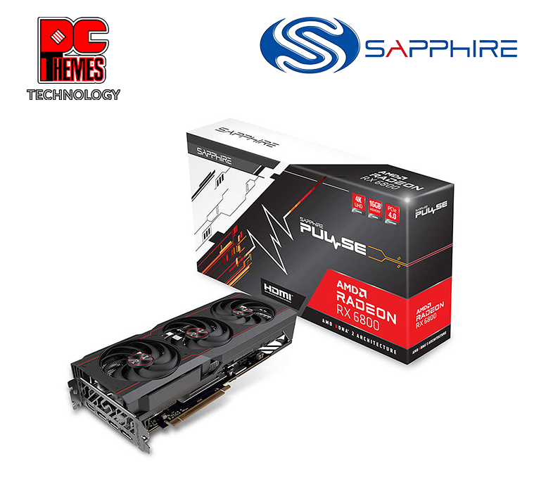 SAPPHIRE RX 6800 Pulse Gaming OC 16G Graphics Card