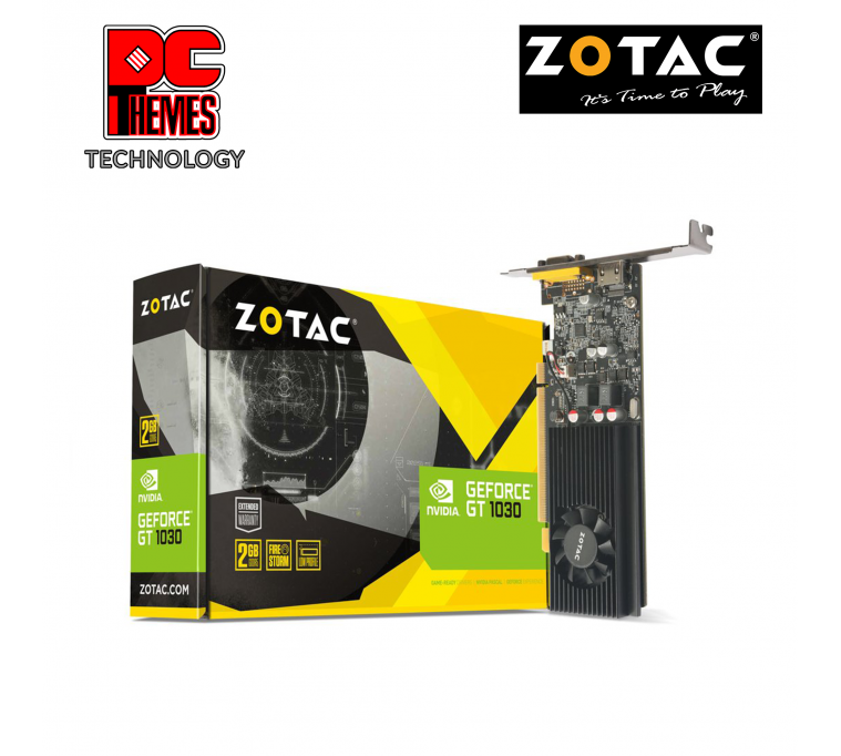 ZOTAC GT 1030 2GB Low Profile Graphics Card
