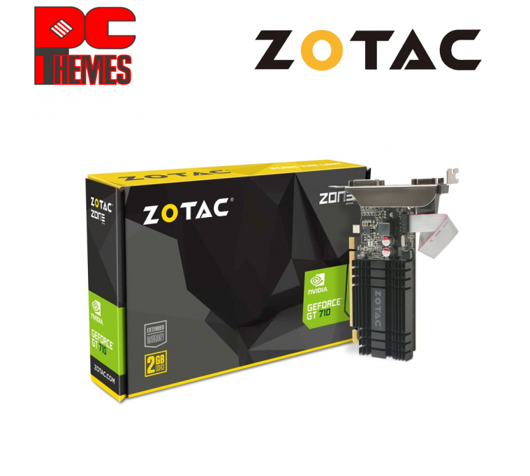 ZOTAC GT 710 2GB LP DDR3 Graphics Card