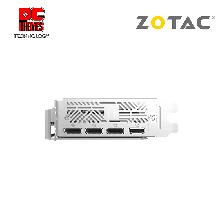 ZOTAC GAMING RTX 5050 TWIN EDGE OC 8GB Graphics Card - WHITE -	L220.5mm x W120.25mm x H41.6mm (SFF-Ready)