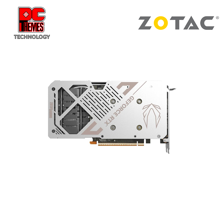 ZOTAC GAMING RTX 5050 TWIN EDGE OC 8GB Graphics Card - WHITE -	L220.5mm x W120.25mm x H41.6mm (SFF-Ready)