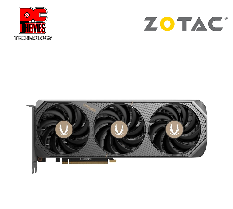 ZOTAC GAMING RTX 5070 SOLID OC 12GB Graphics Card - L304.4mm x W115.8mm x H41.6mm (2-Slot, NVIDIA SFF-Ready)