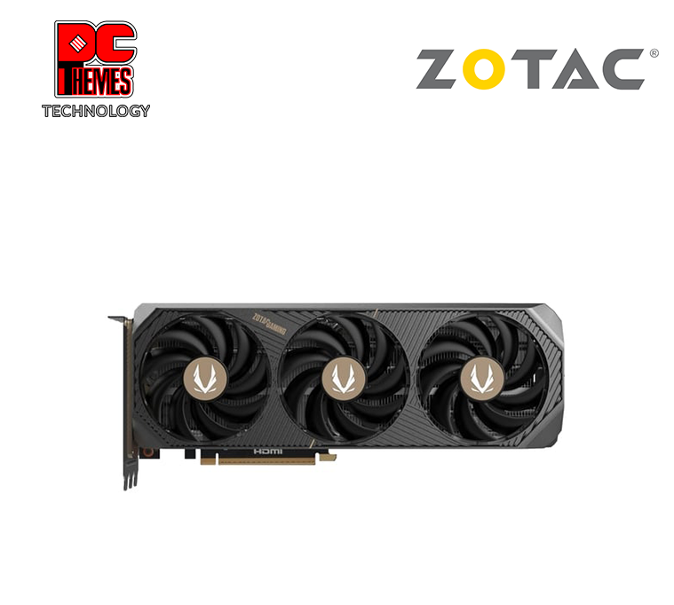 ZOTAC GAMING RTX 5070 Ti SOLID CORE OC 16GB Graphics Card - L303.5mm x W115.8mm x H55.7mm (2.5-Slot Design)