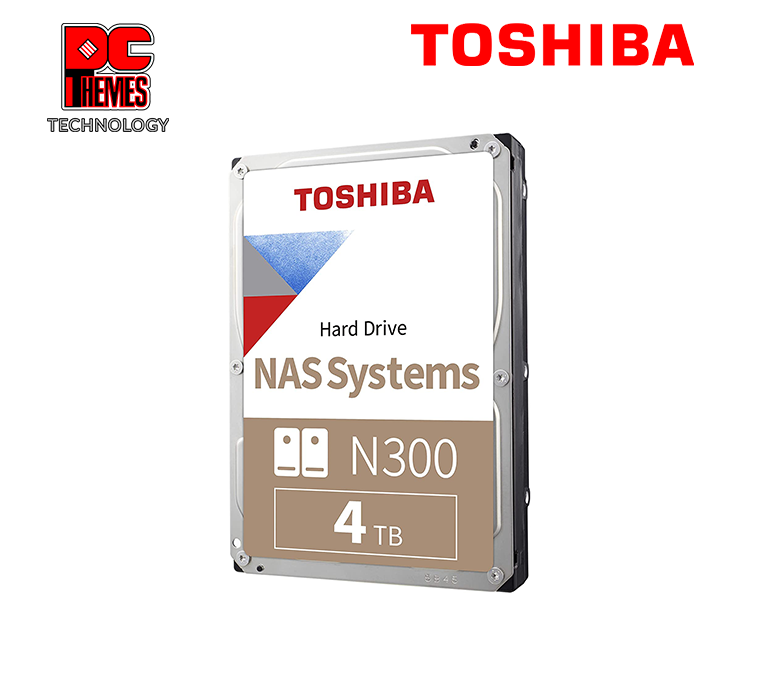 TOSHIBA NAS N300 4TB 3.5" 7200RPM Hard Disk