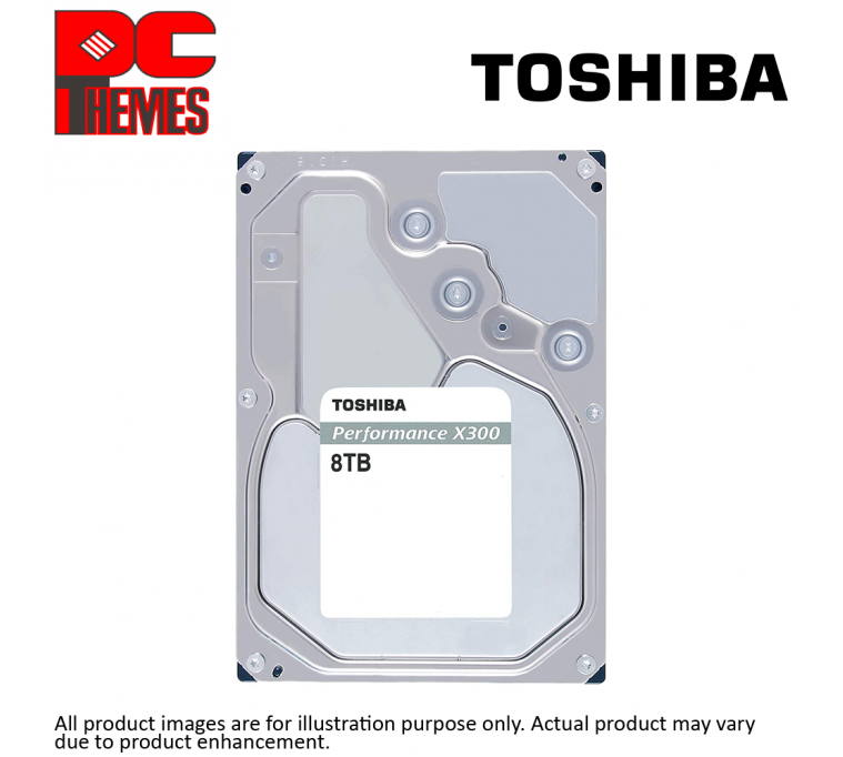 TOSHIBA X300 8TB 3.5" 7200RPM Hard Disk