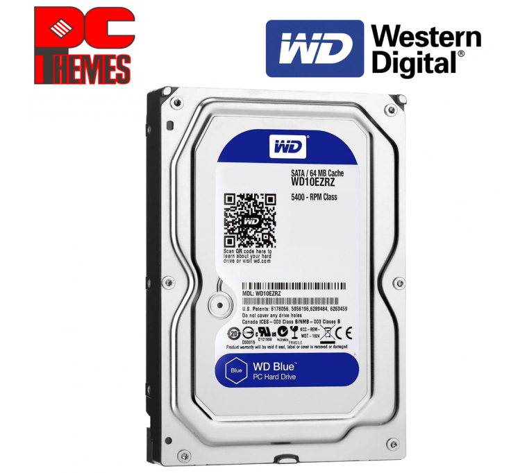 WESTERN DIGITAL Blue 1TB 3.5" 7200RPM Hard Disk