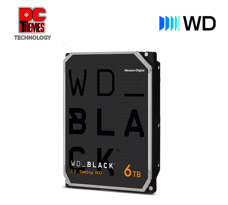 WD Black 6TB 3.5" 7200RPM Hard Disk