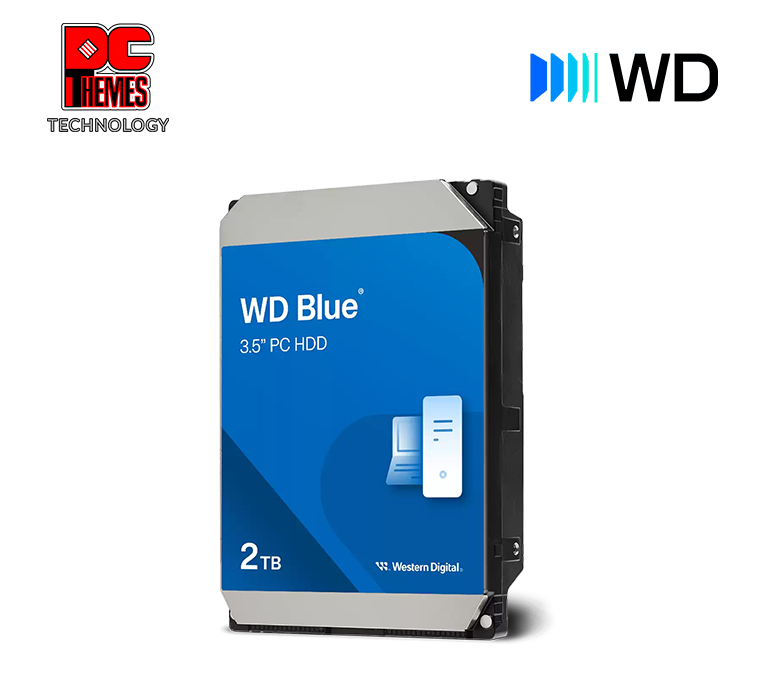 WD Blue 2TB 3.5" 5400RPM Hard Disk