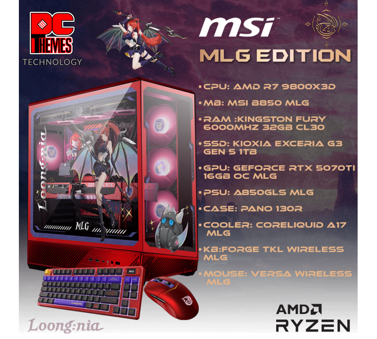 MSI MLG Edition Custom Build 