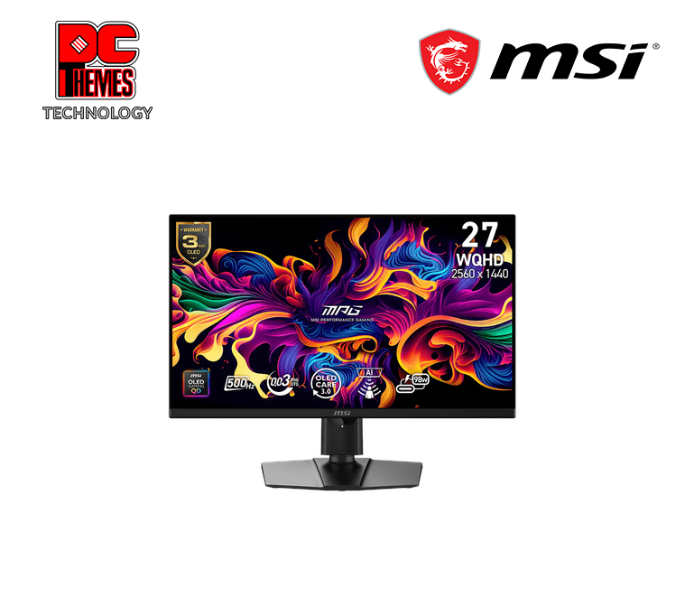 MSI MPG 271QR QD-OLED X50 2560x1440 (WQHD) Flat 500Hz Monitor