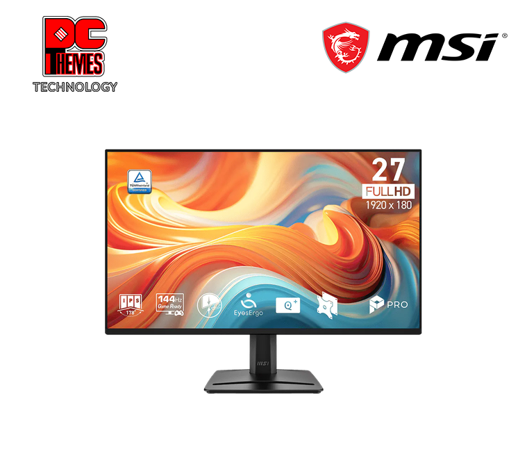 MSI PRO MP275 E14L 27" (16:9) IPS 1920x1080 (FHD) Flat 144Hz Monitor