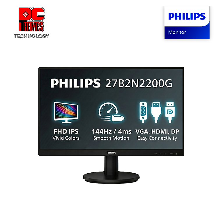 PHILIPS 27B2N2200G 27" IPS, Full HD, 144Hz, Flatscreen Monitor