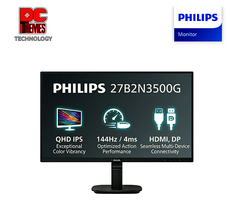 PHILIPS 27B2N3500G 27" IPS, QHD, 144Hz, Flatscreen Monitor