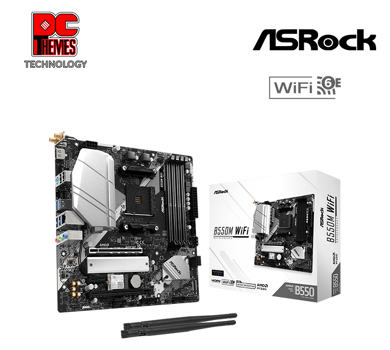 ASRock B550M WIFI6E Motherboard