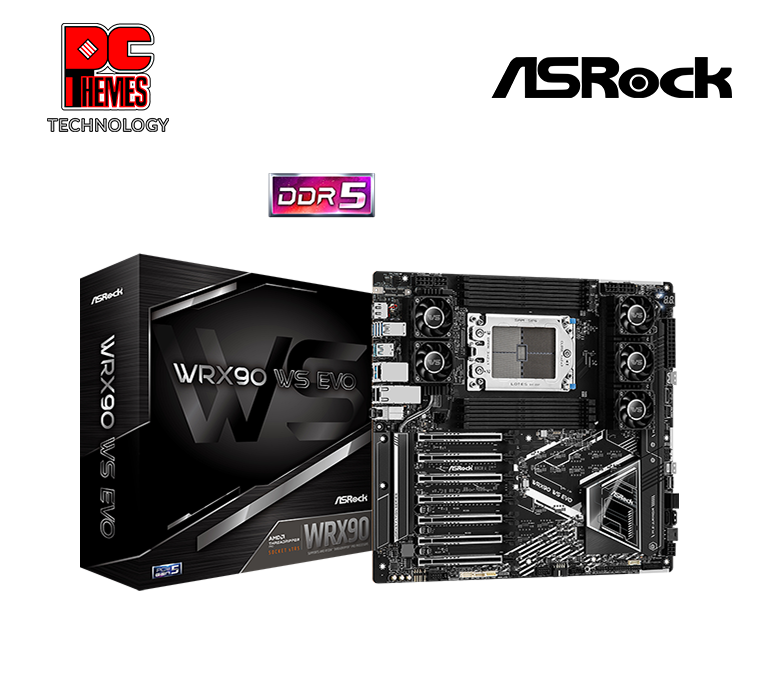 ASRock WRX90 WS EVO Motherboard