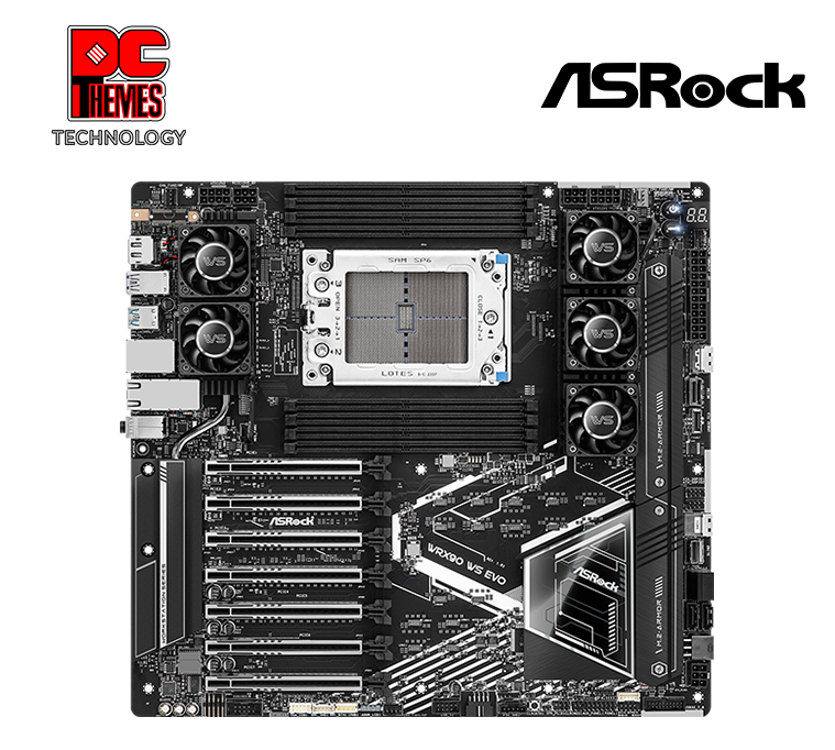 ASRock WRX90 WS EVO Motherboard