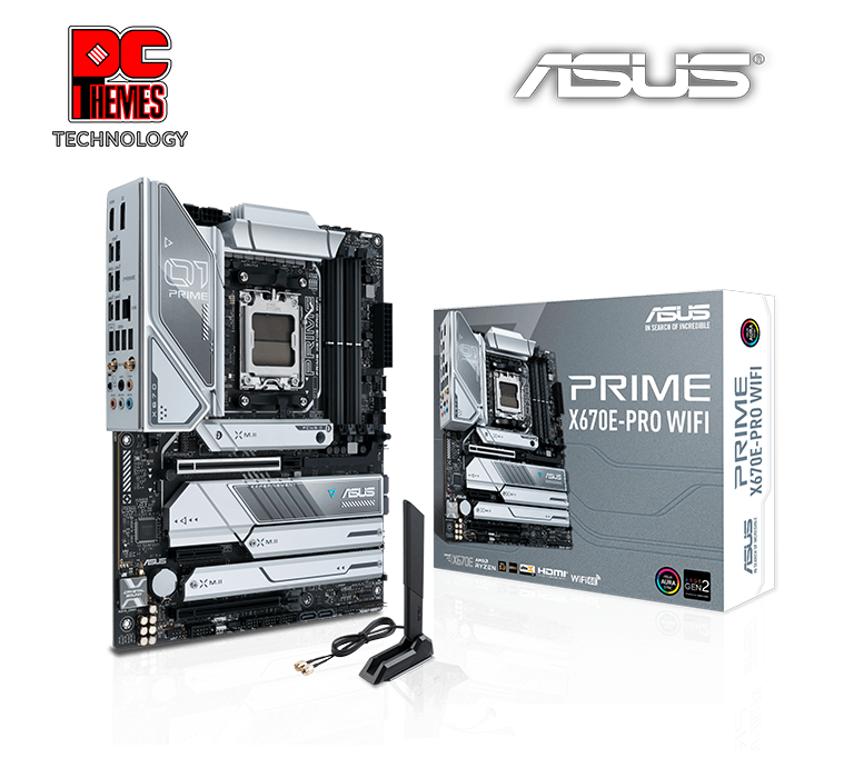 ASUS Prime X670E-Pro Wifi CSM AM5 Motherboard