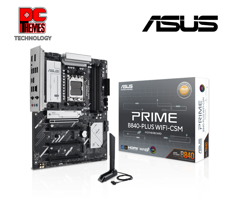 ASUS PRIME B840-PLUS WIFI CSM Motherboard