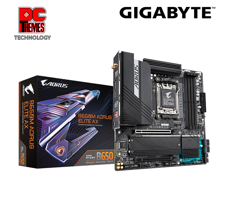 GIGABYTE B650M Aorus Elite AX AM5 Motherboard