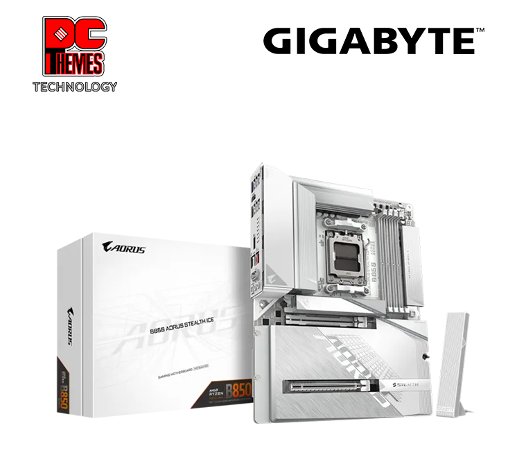 GIGABYTE B850 AORUS STEALTH ICE WIFI 7 MB AM5