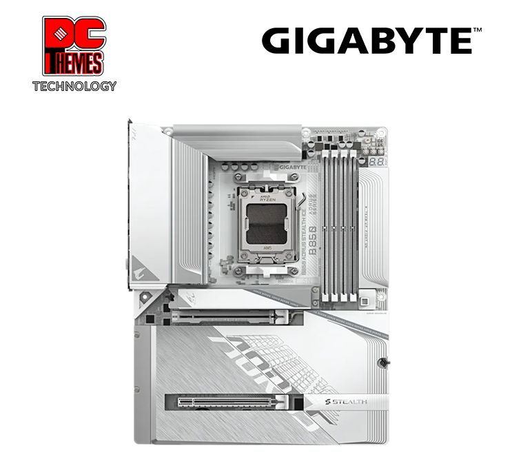 GIGABYTE B850 AORUS STEALTH ICE WIFI 7 MB AM5