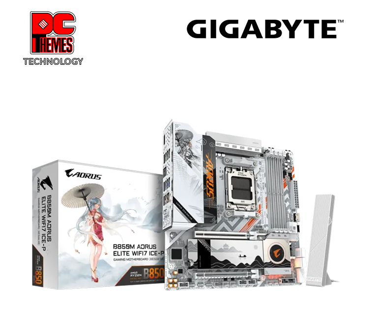 Gigabyte B850M AORUS ELITE WIFI7 ICE-P motherboard